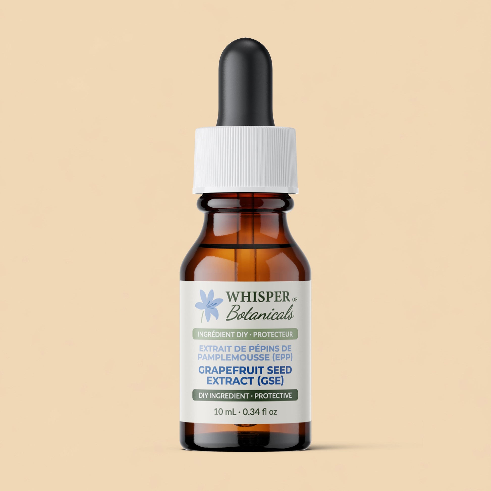 Whisper of Botanicals - Grapefruit Seed Extract (GSE) - 10 mL (0.34 fl oz)