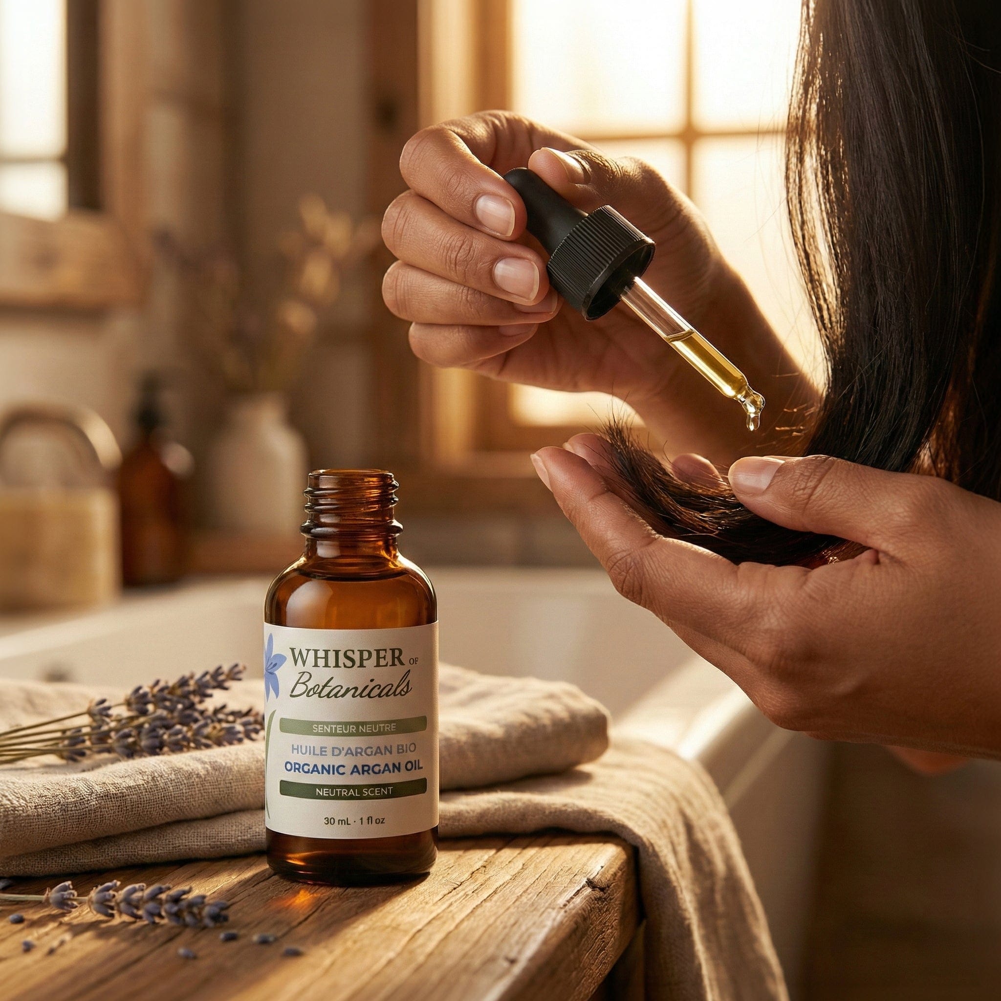 Whisper of Botanicals - Organic Argan Oil - 30 mL (1.0 fl oz)