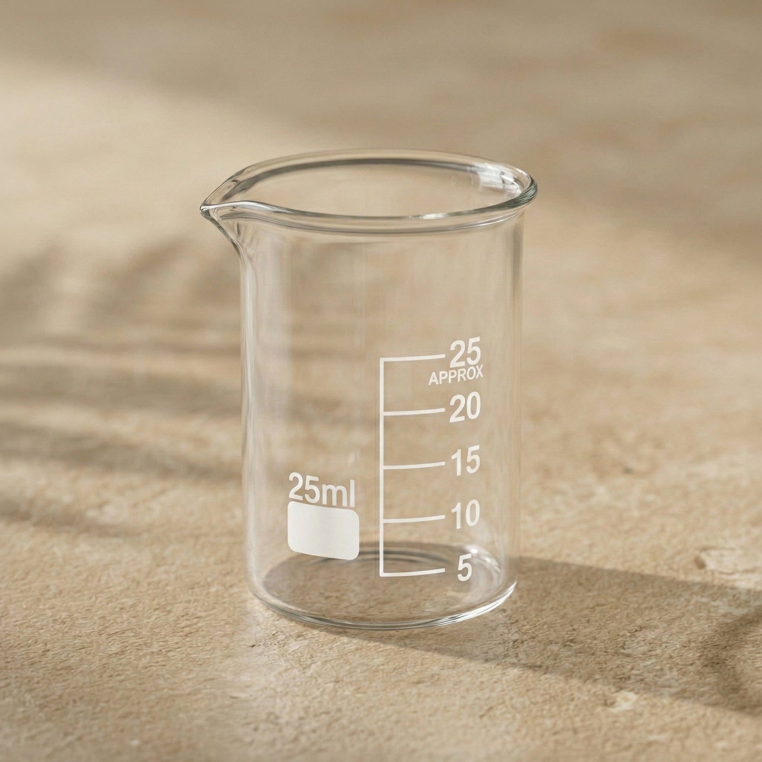 Whisper of Botanicals - Small Glass Beaker